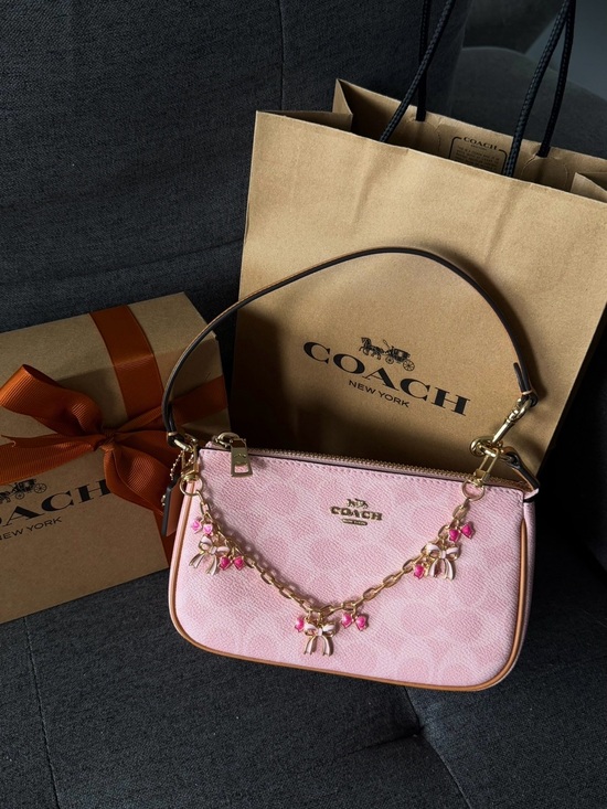 Coach Handbags - Coach Pink Nolita 19